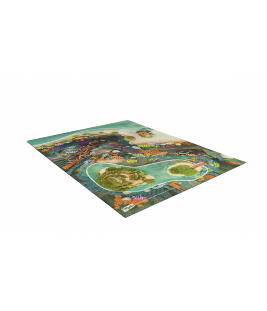 Tapis de jeu Carpeto Récif Corallien 90 x 120 cm
