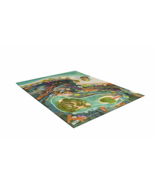 Tapis de jeu Carpeto Récif Corallien 90 x 120 cm