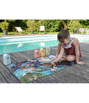 Tapis de jeu Carpeto Récif Corallien 60 x 90 cm