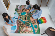 Tapis de jeu Carpeto Le Royaume des Animaux 120 X 180 cm
