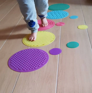 Tickit Ensemble de cercles sensoriels SiliShapes® - Lot de 10
