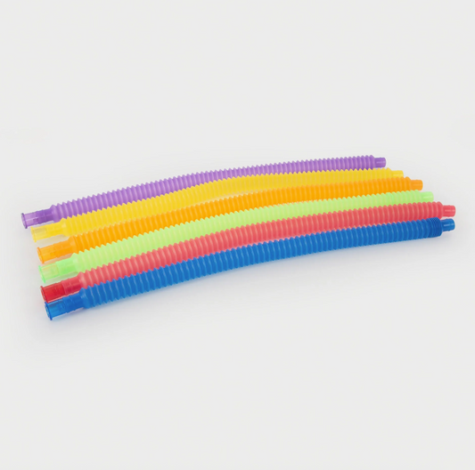 Tickit Tubes flexibles Arc-en-ciel - Lot de 6