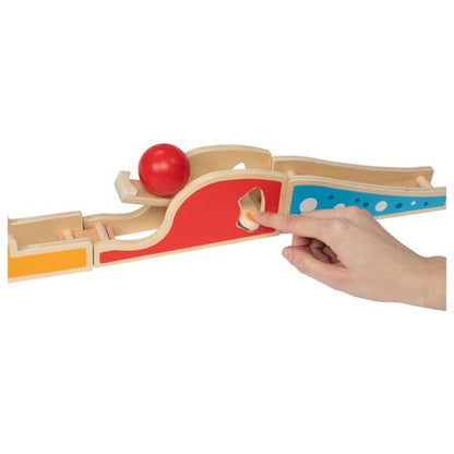Toboggan à boule - kit de construction GOKI