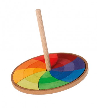 Toupie puzzle en bois GRIMMS