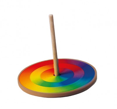 Toupie puzzle en bois GRIMMS