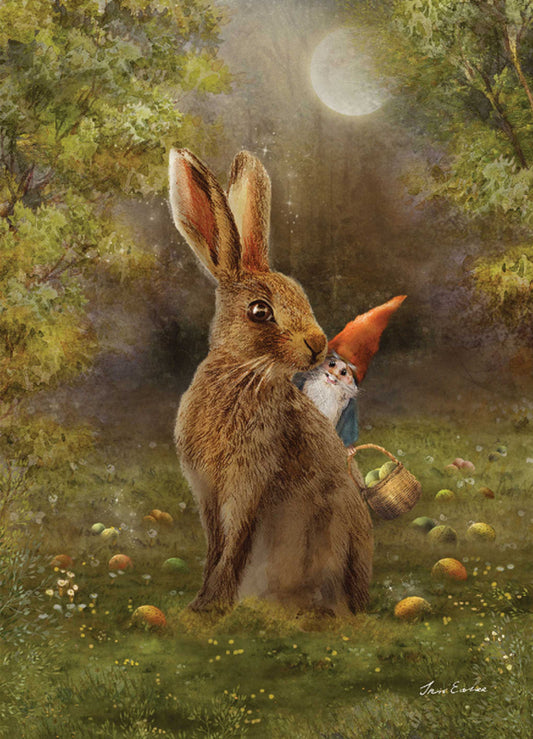 Carte Postale La chasse aux Oeufs