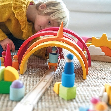 Train en bois Grimm's