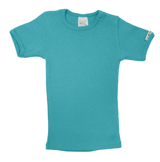 T-shirt manches courtes en laine 4 saisons ManyMonths - coloris 2021