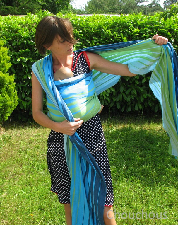 Néobulle Echarpe de portage Exclusive Petit Prince II – Turquoise