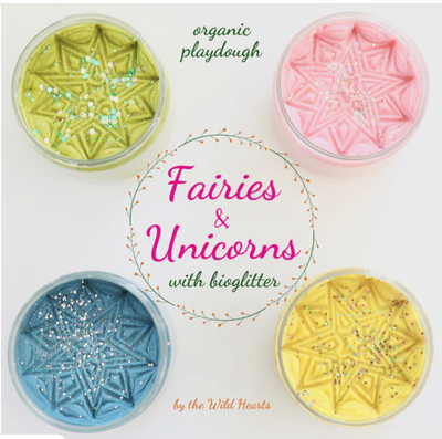 Pâte à modeler Naturelle - The Wild Hearts Fairies & Unicorns - 800gr