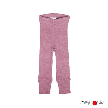 MANYMONTHS Leggings unisexe en laine coloris 2023