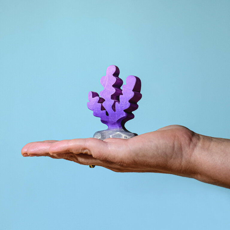 Bumbu Toys Algue Violette en bois