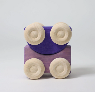 Voitures empilables violettes Grimm's