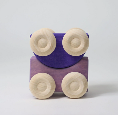 Voitures empilables violettes Grimm's