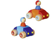 Voiture avec klaxon et personnage GOKI