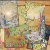 Waldorf Family Cartes postales Les saisons