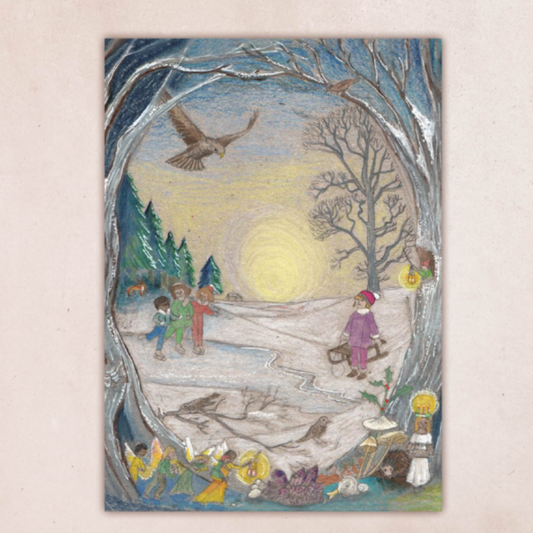 Waldorf Family Cartes postales Les saisons