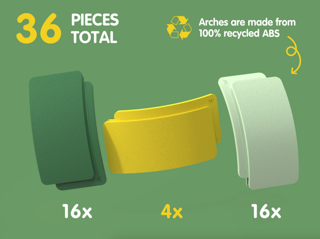 WaytoPlay Arches Creatorset - Lot de 36