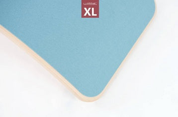 Wobbel XL Planche d'équilibre extra grande! Feutre bleu ciel