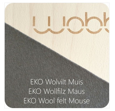 Wobbel XL Planche d'équilibre extra grande! Feutre souris