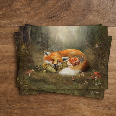 Carte Postale Woodland