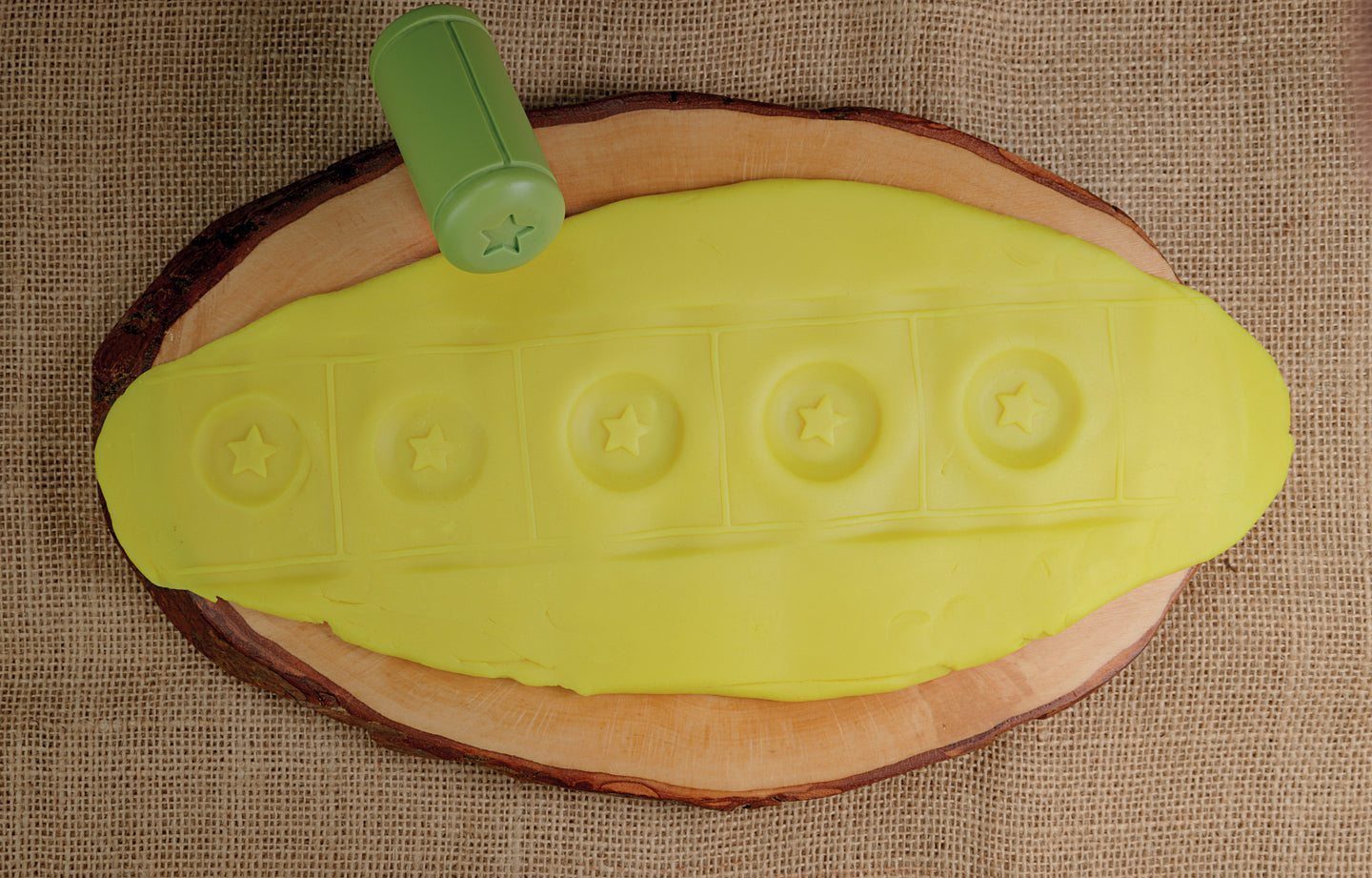 Yellow Door 6 Rouleaux Tampons Images à compter