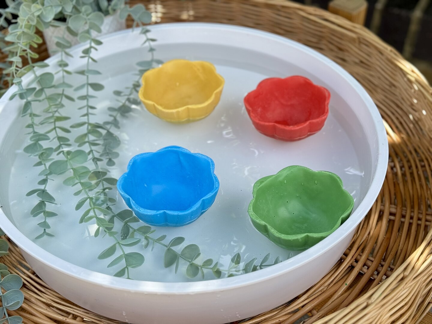 Yellow Door Bols en forme de Fleurs - Lot de 4