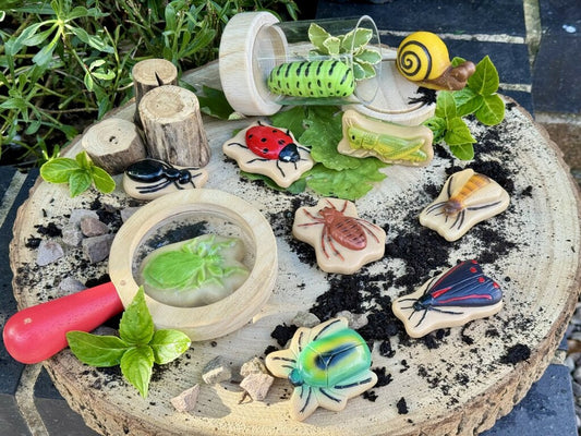 Yellow Door Pierres sensorielles Insectes - Lot de 12