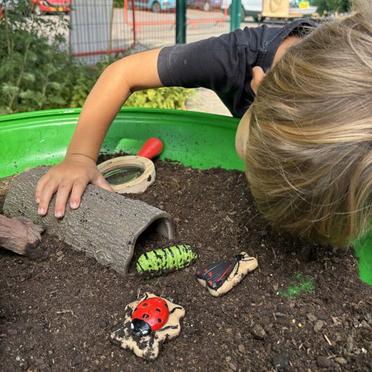 Yellow Door Pierres sensorielles Insectes - Lot de 12