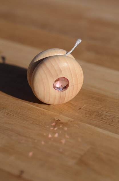 Yo-yo en bois Bauspiel